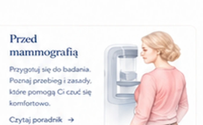 Przed mammografią